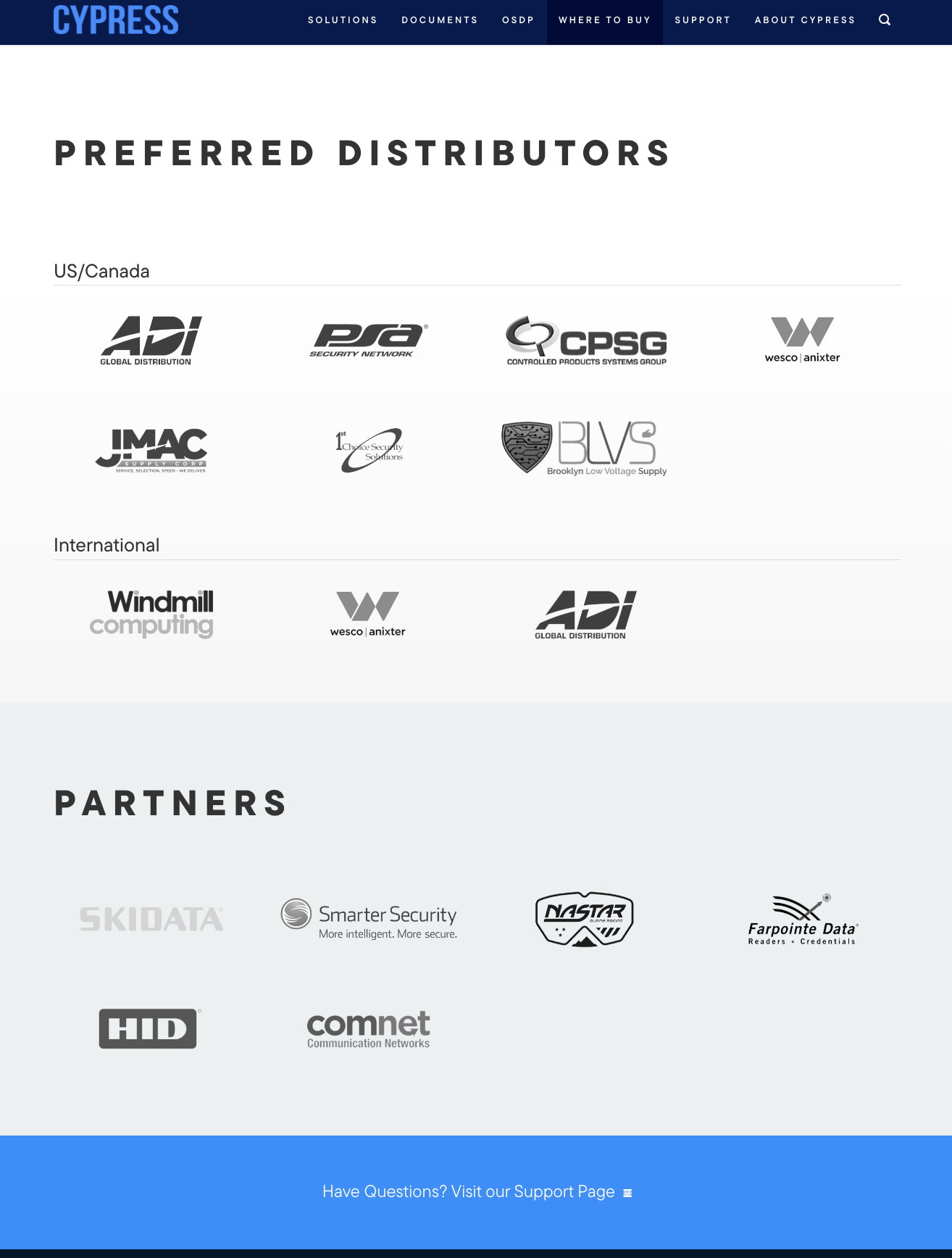 Where to Buy - Cypress Integration | Find Reliable Distributors and ...